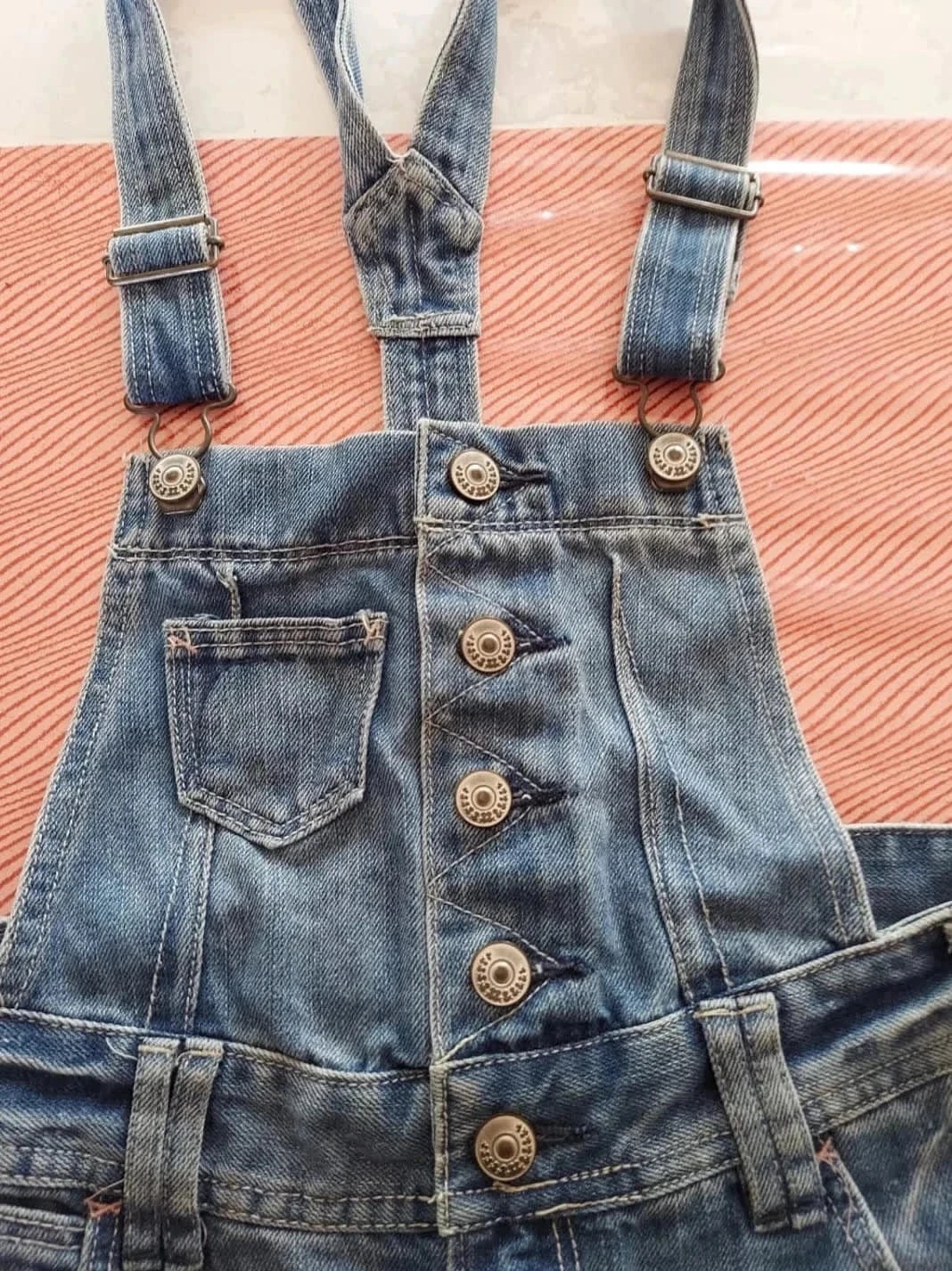 Salopette short jean H&M 10/11anos – photo 4
